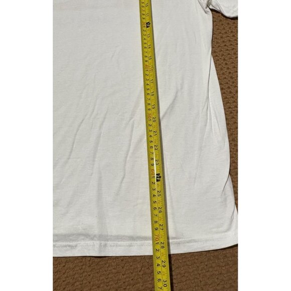 Men's Short Sleeve T- Shirt Budweiser Size S White Bud Logo Anheuser Busch - Picture 5 of 6